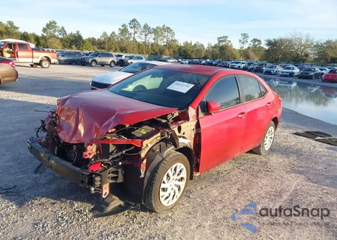 2019 Toyota Corolla Le из США, поврежденный, VIN 5YFBURHE6KP867333